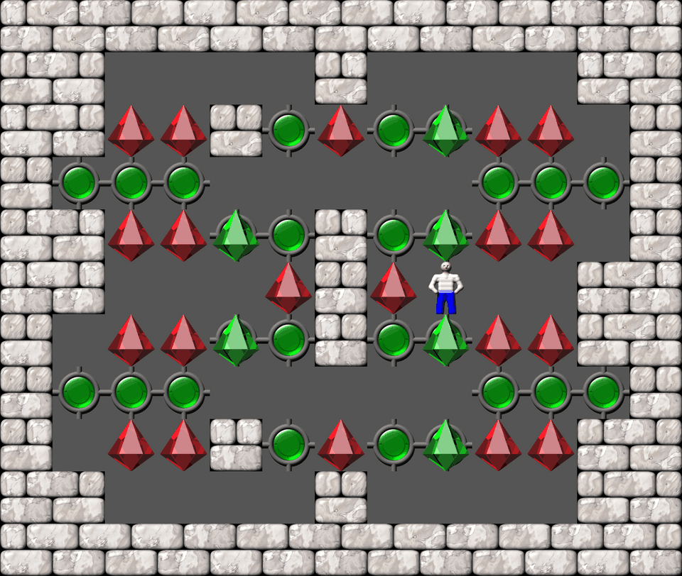 Sokoban Bugs509 collection level 204